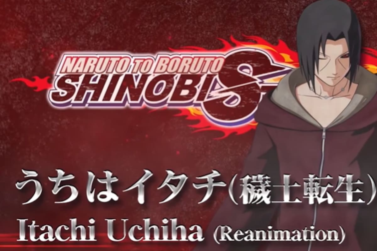 Naruto To Boruto: Shinobi Striker - Tráiler de Personaje "Itachi (Reanimation)"