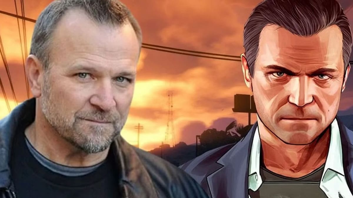 Ned Luke swatting GTA V