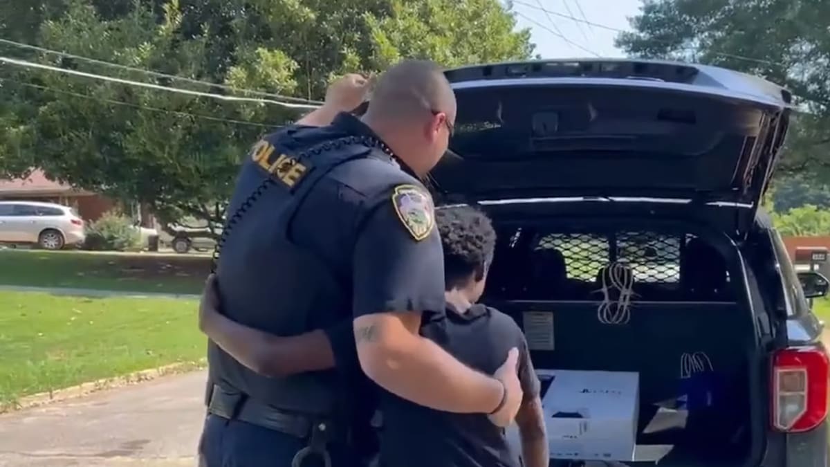 Neighbors called an officer for suspicious activity, but the story took an unexpected turn.