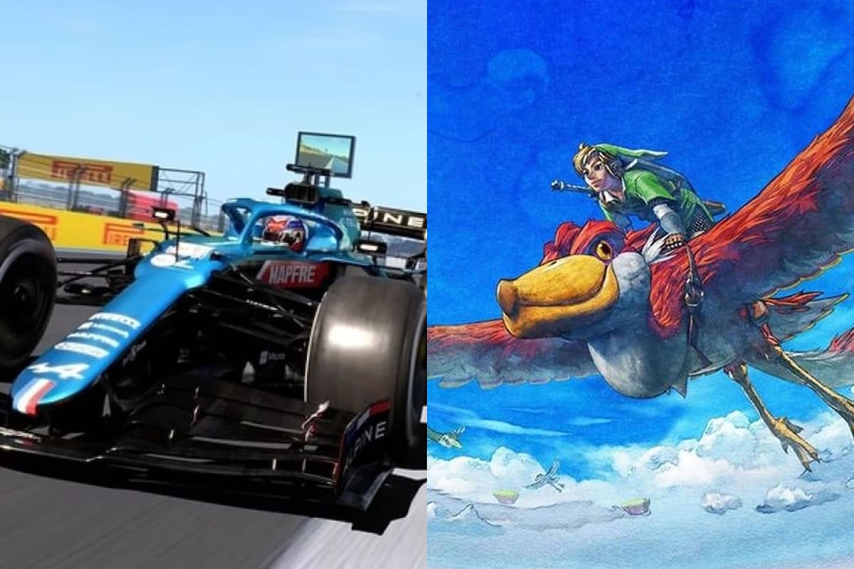 F1 2021 no suelta la cima en Reino Unido y Zelda sigue al acecho