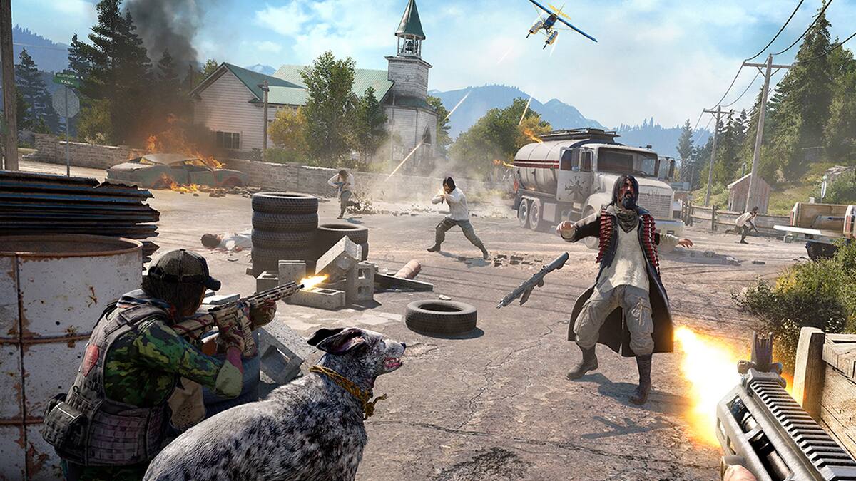 Nick Rye, Grace Armstrong y el perro Boomer protagonizan el gameplay