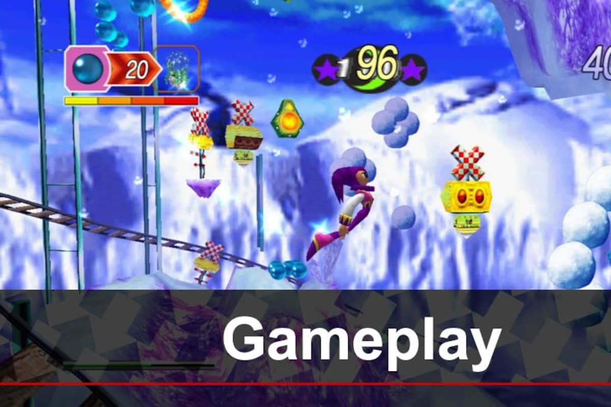 NIGHTS into Dreams HD: Gameplay