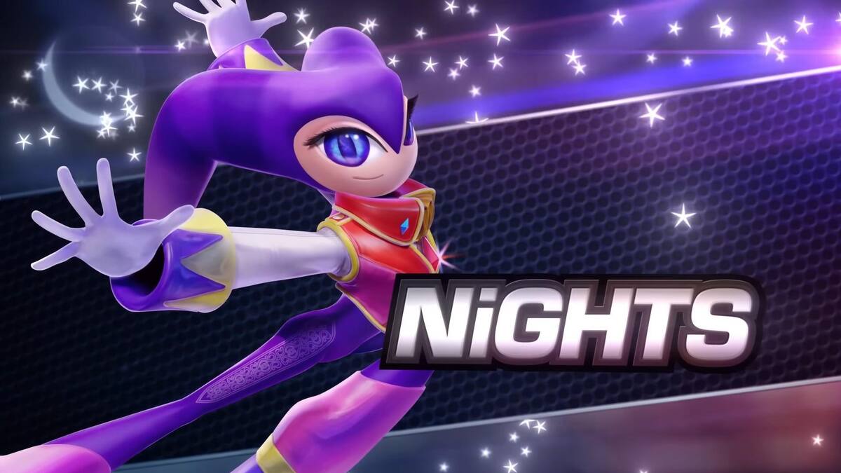 NiGHTS llegará gratis a Sonic Racing CrossWorlds en Nochebuena y con varios extras