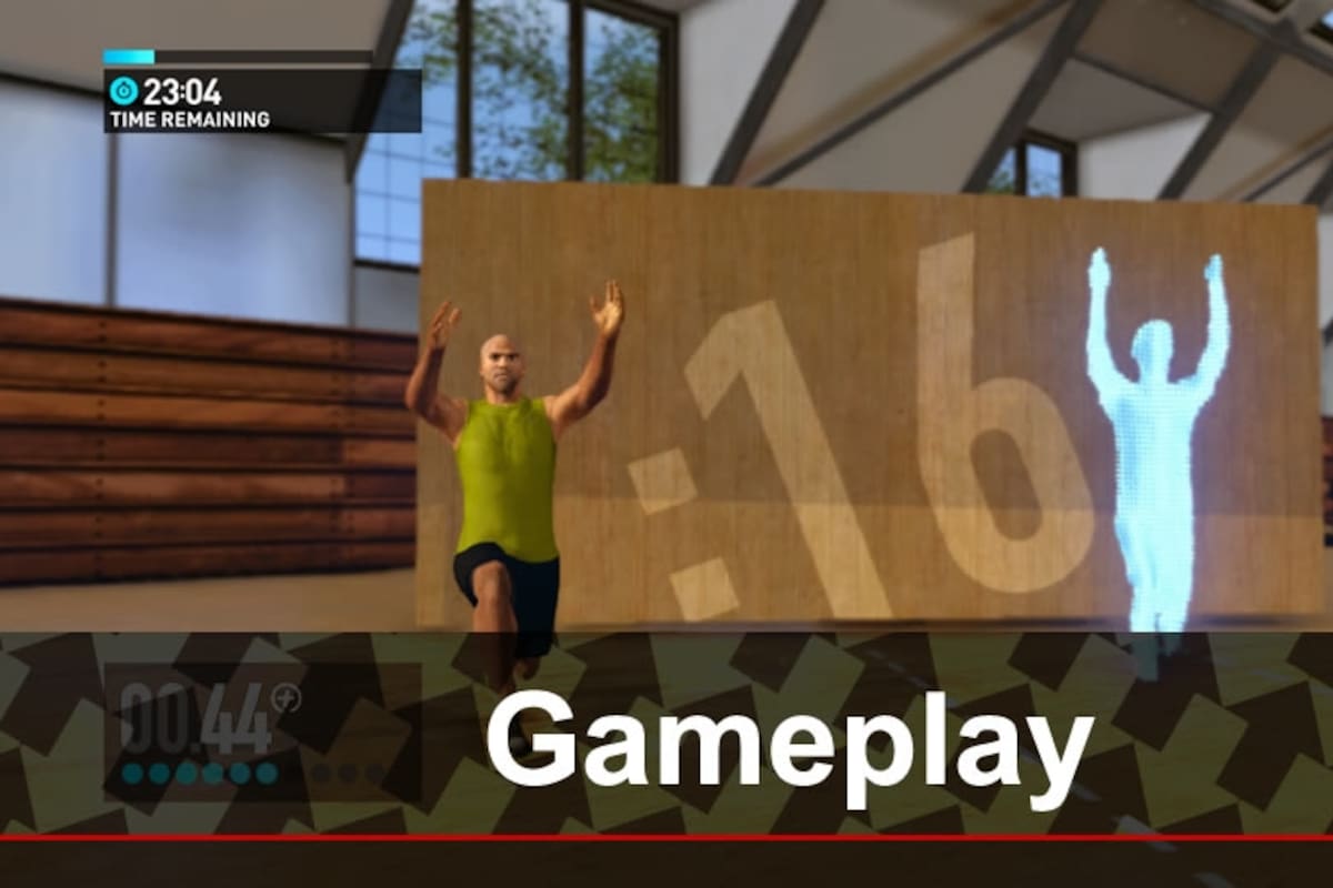 Nike+ Kinect Training: Gameplay