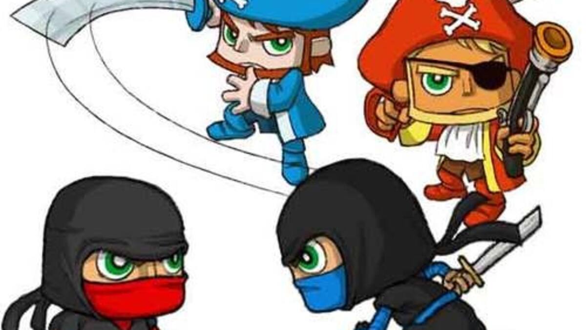 ¿Ninja o pirata?