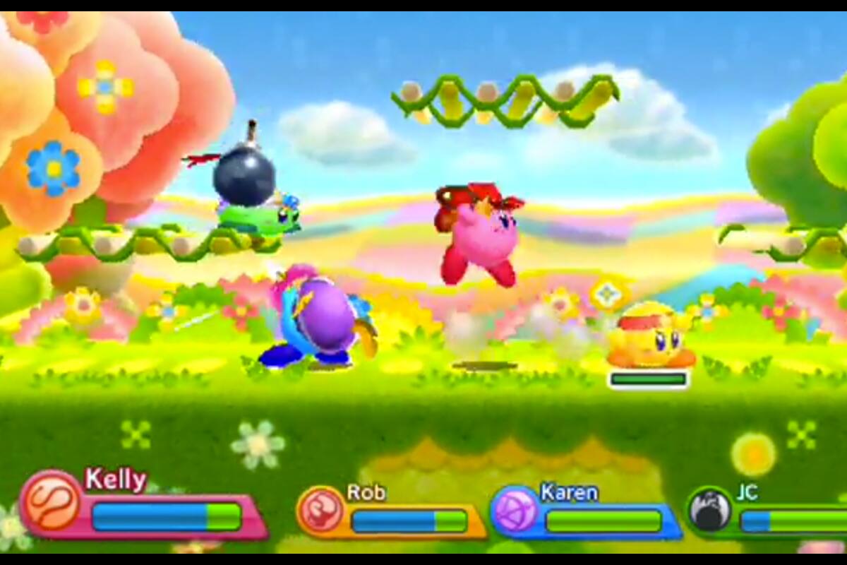 Minijuegos de Kirby Triple Deluxe son descargables en Japón