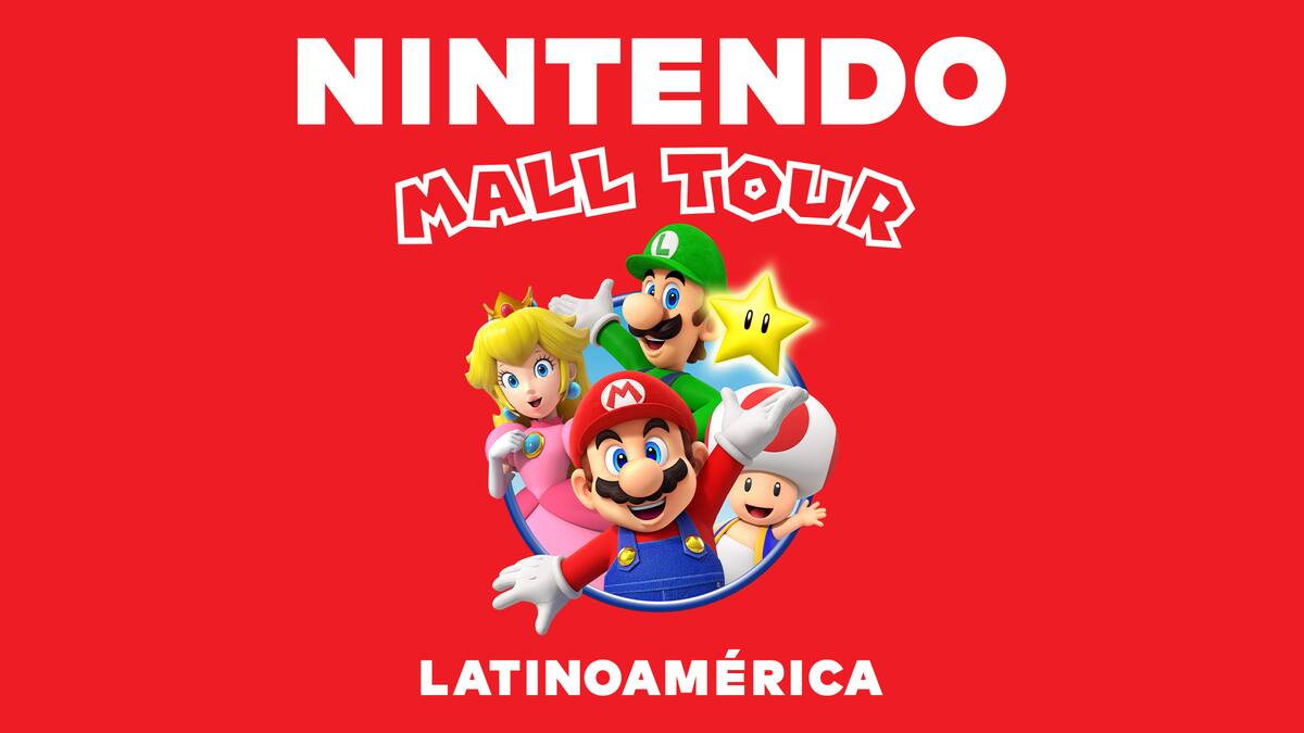 Nintendo anuncia su esperado Mall Tour en Latinoamérica con demos del Switch 2