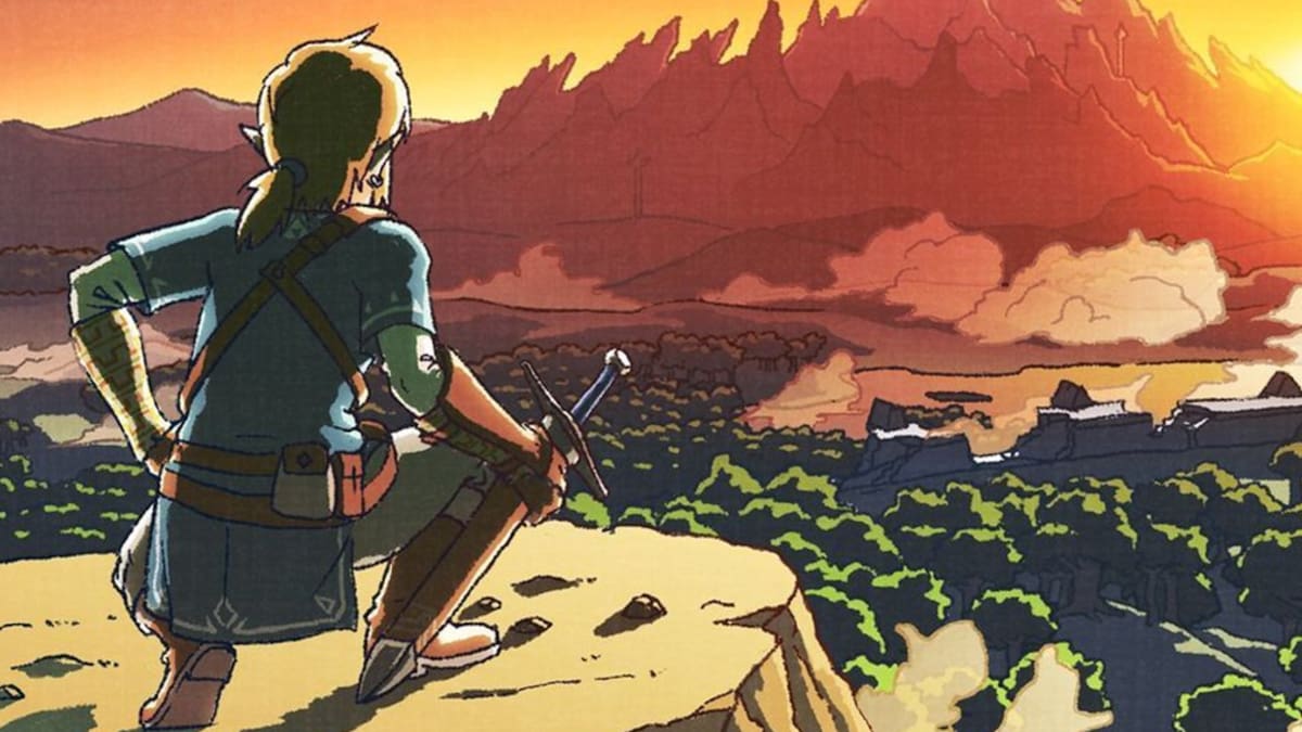 Nintendo compartió la imagen para festejar el Año Nuevo