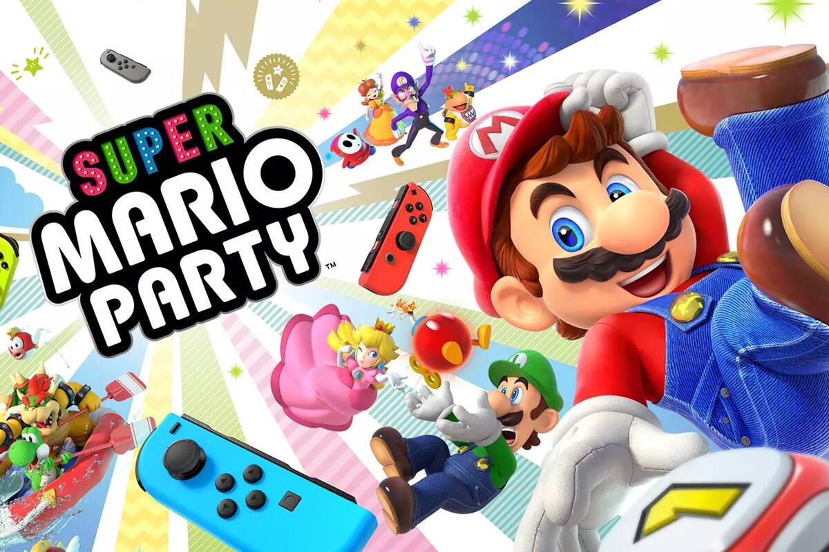 Estos son algunos de los divertidos minijuegos de Super Mario Party