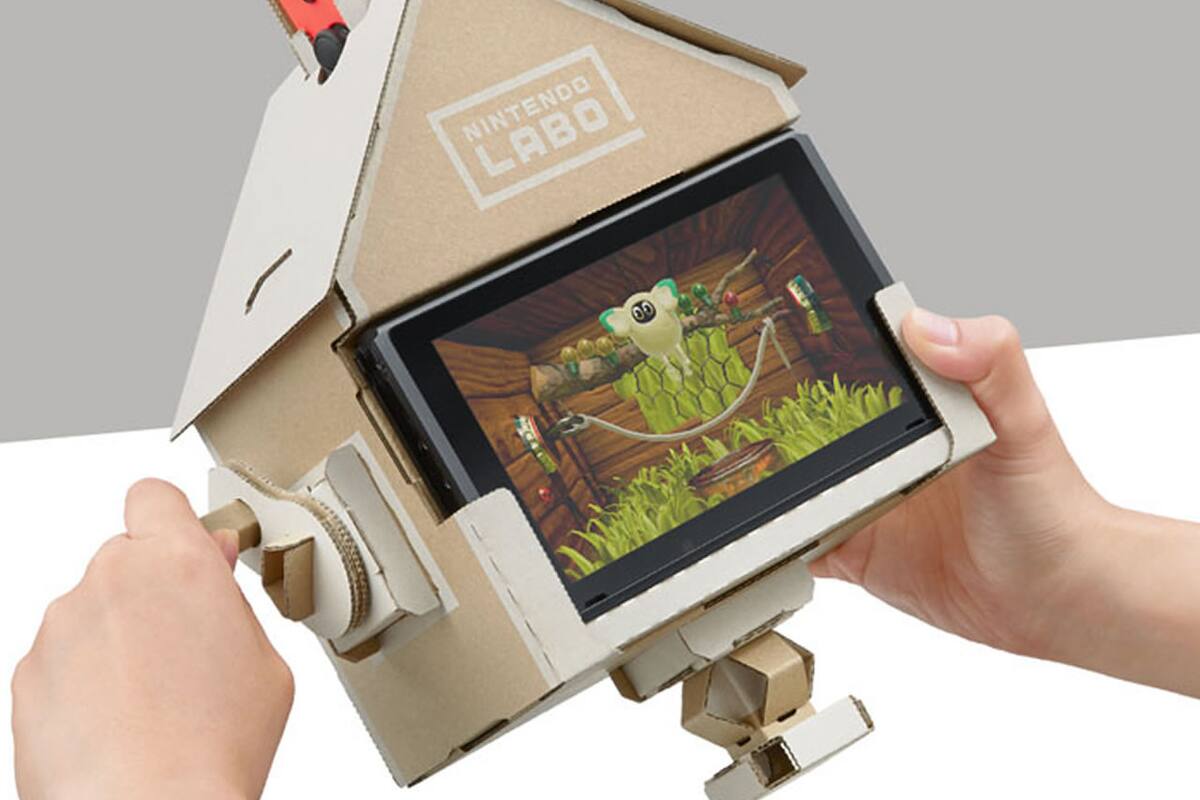 Checa los diseños del concurso creativo de Nintendo Labo