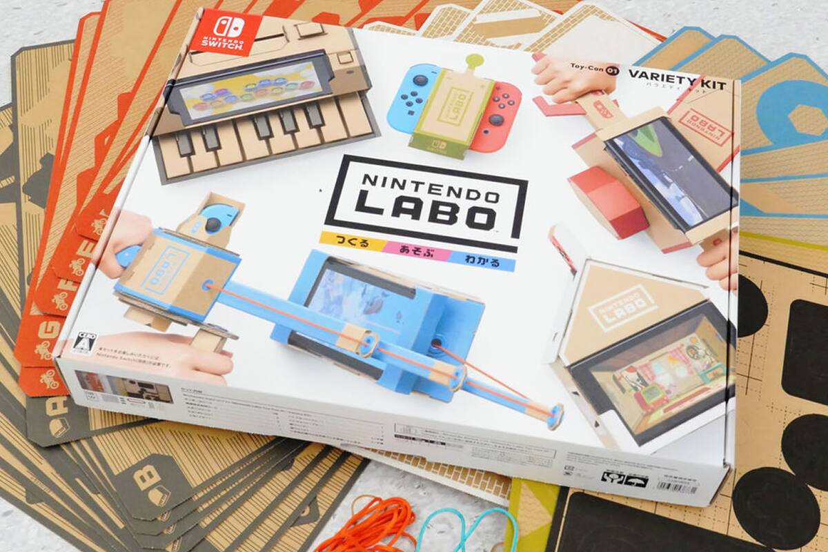 Estos son los ganadores del primer concurso creativo de Nintendo Labo