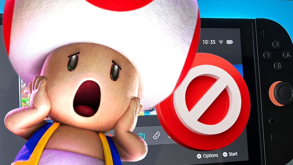 Nintendo Switch 2 baneado
