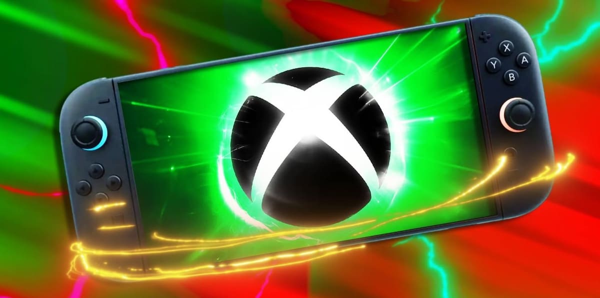 Nintendo Switch 2 con el logo de Xbox