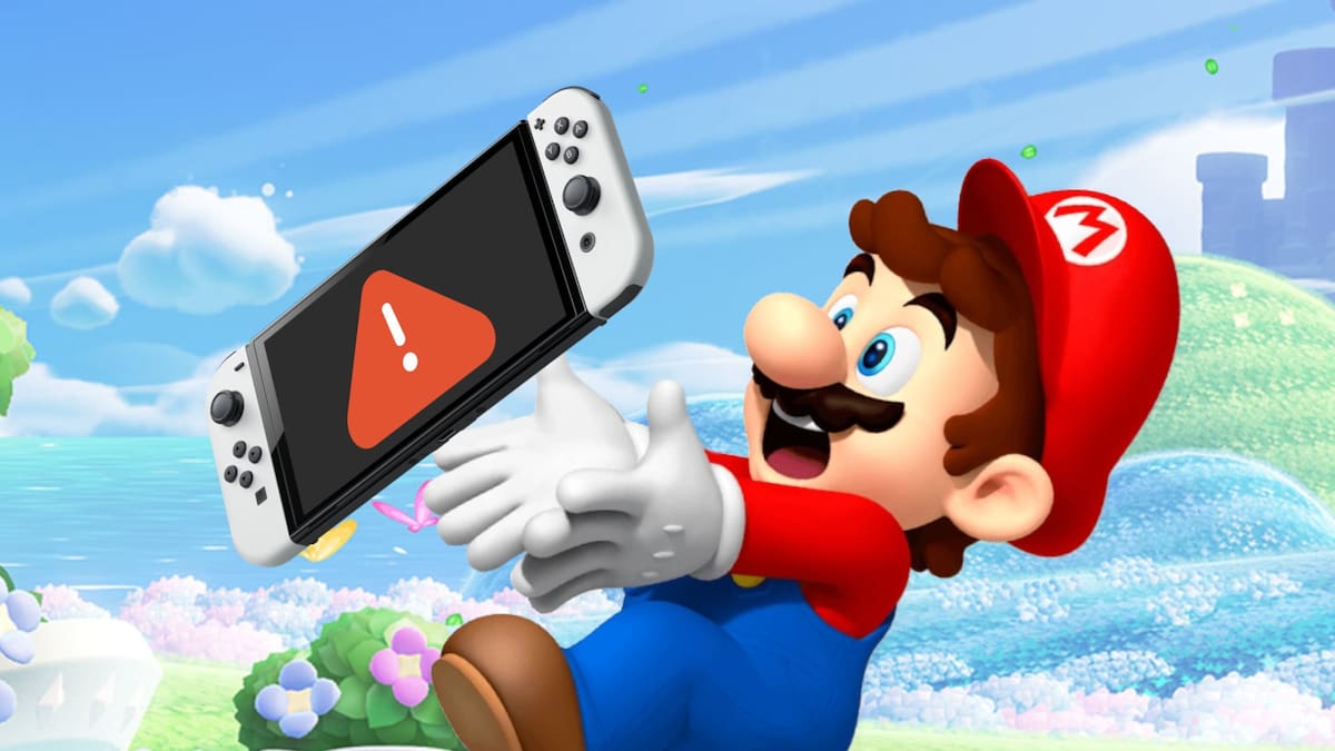 Nintendo Switch actualización provoca código error