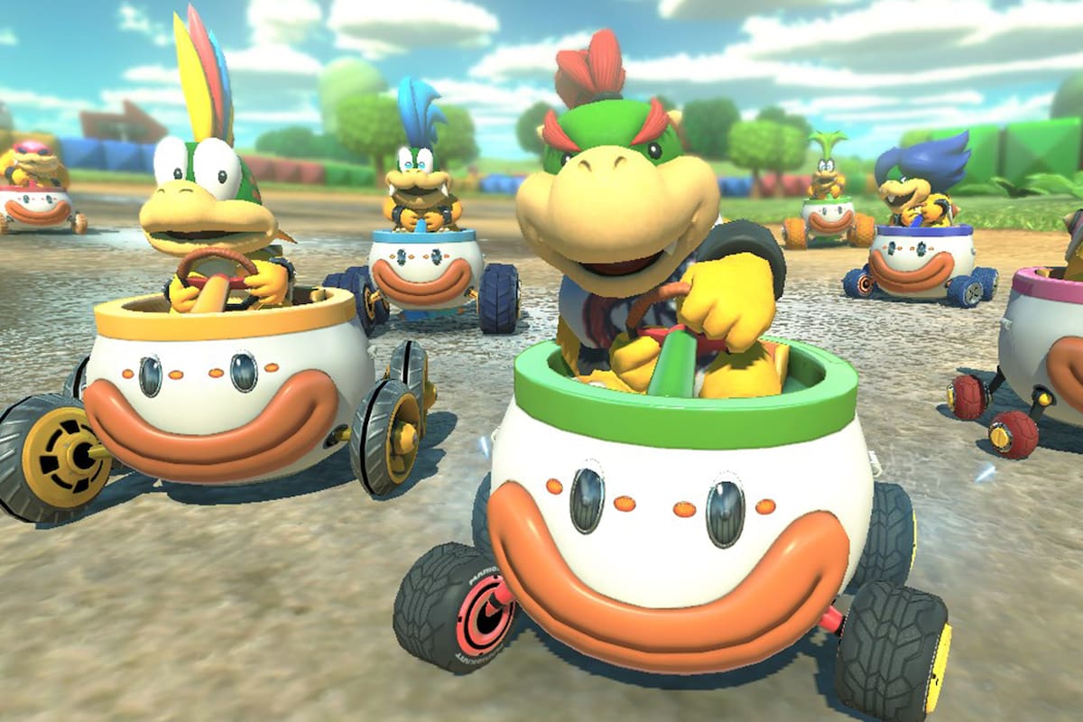 Mario Kart 8 Deluxe permanece como el rey de ventas en Japón