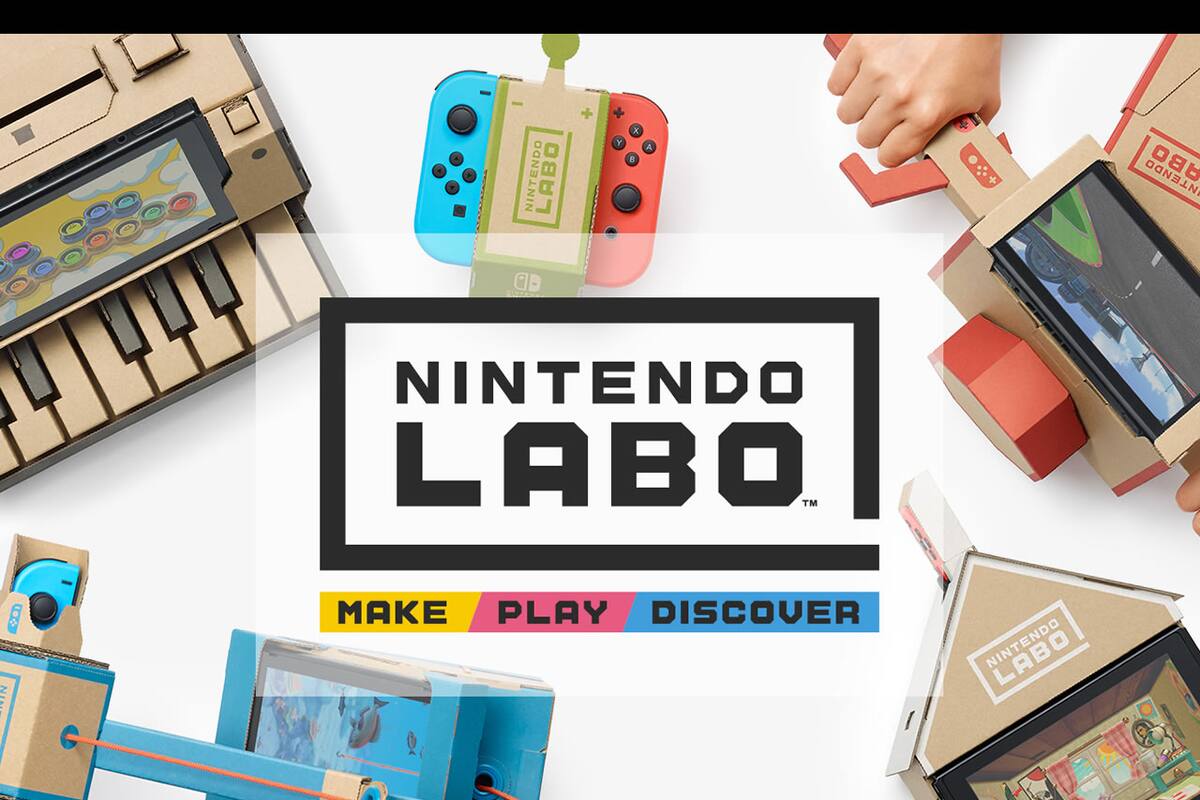 Escuelas en Reino Unido quieren integrar a Nintendo Labo en sus programas