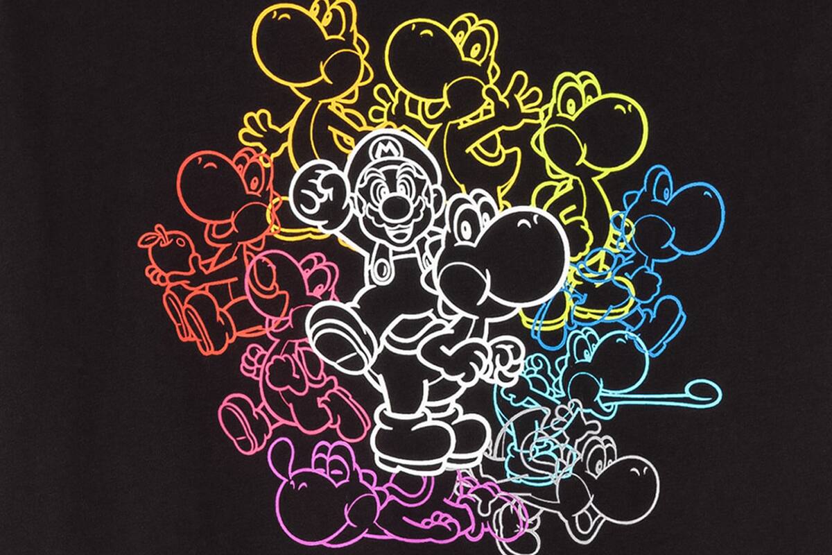 Presentan fabulosa colección de ropa para celebrar los 35 años de Super Mario Bros.