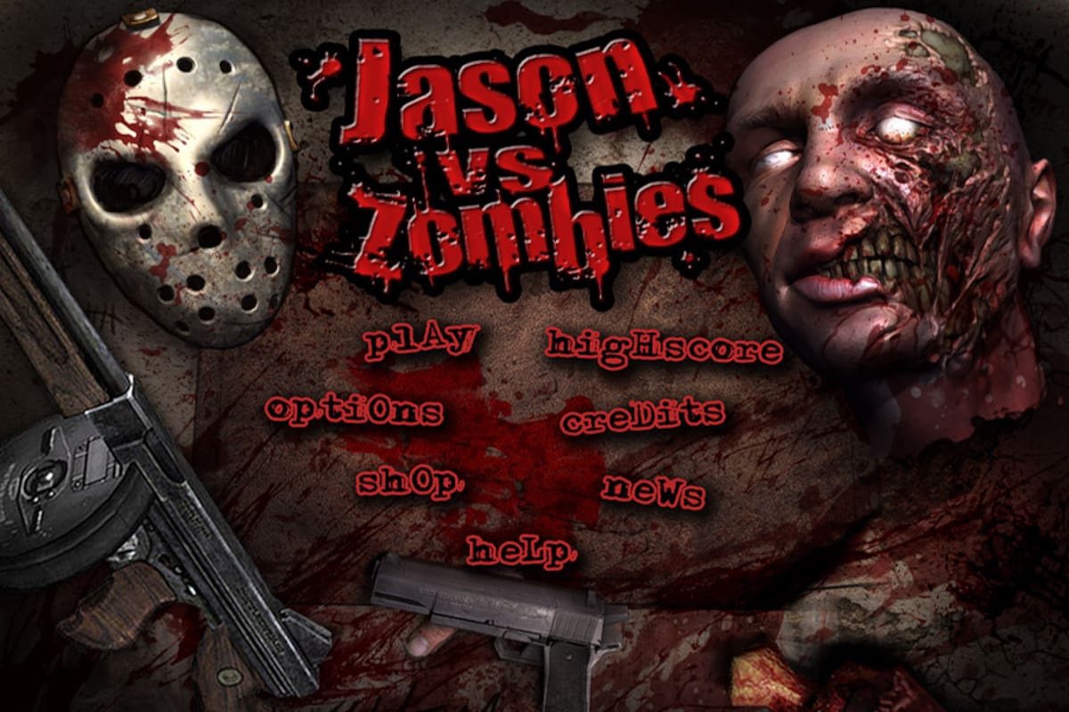 Jason vs Zombies: Jason matando zombies
