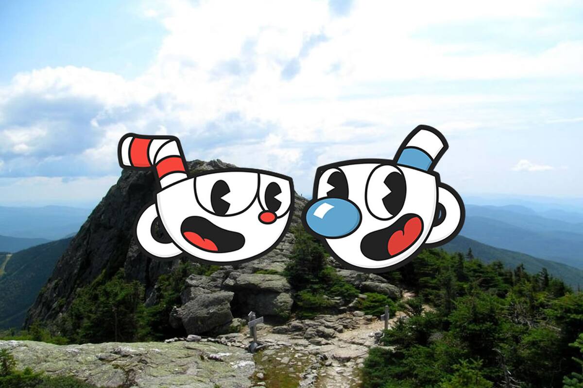 Fan acaba Cuphead mientras escala una montaña