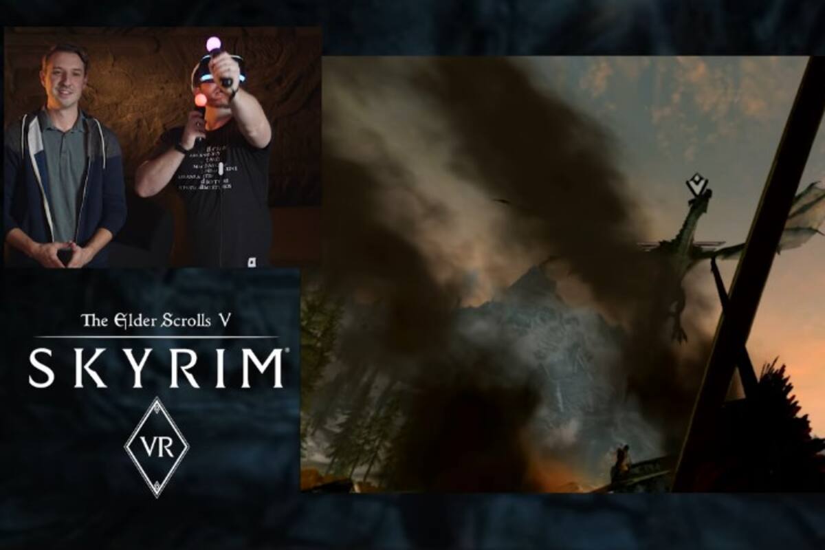 Así se juega Skyrim VR y ha recibido positivas críticas de los jugadores