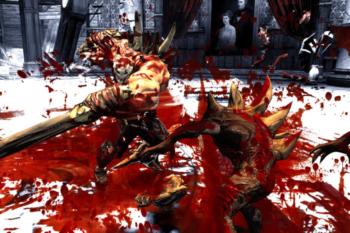 Splatterhouse: Máscara de hockey y sangre