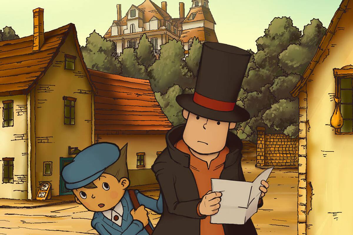 Professor Layton and The Curious Village para iOS llegará a Occidente