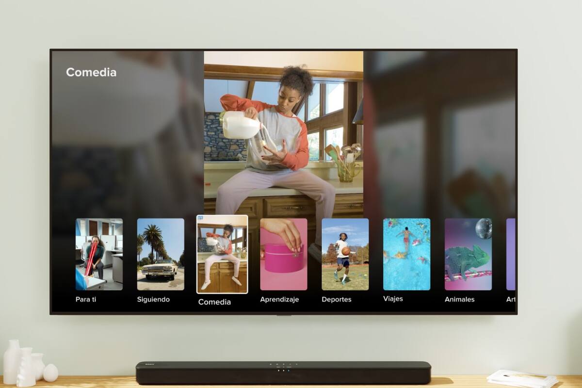 Ahora podrás ver TikTok en televisores de Samsung