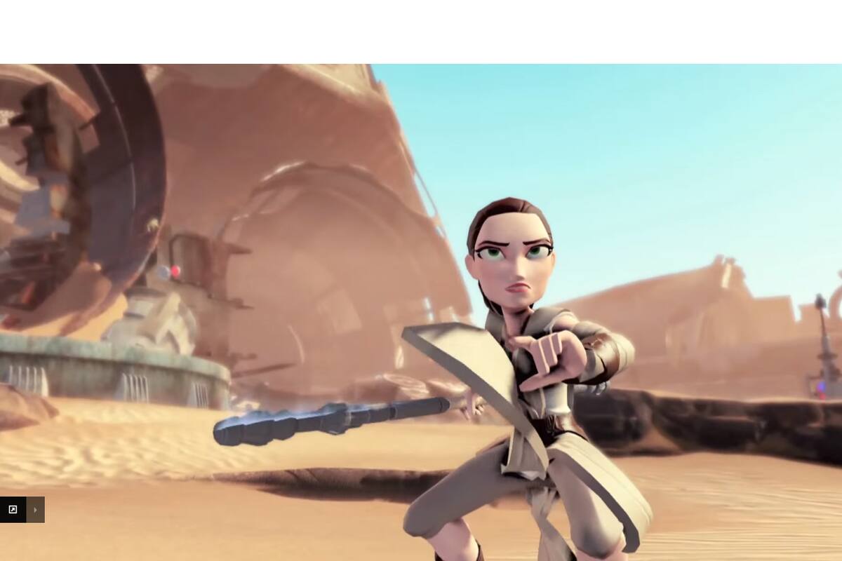 Así luce el trailer de Star Wars: The Force Awakens en Disney Infinity