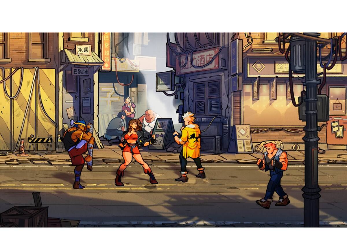 Prepárate para los combates callejeros de Streets of Rage 4