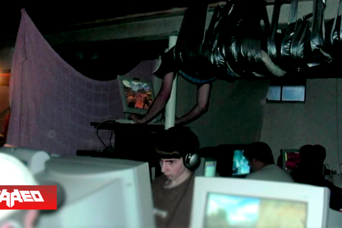 La historia del gamer pegado al techo con cinta adhesiva jugando Counter-Strike tendrá documental