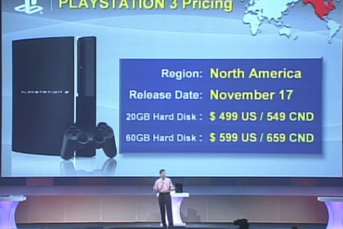 You can now relive the infamous PlayStation E3 2006 conference in high definition