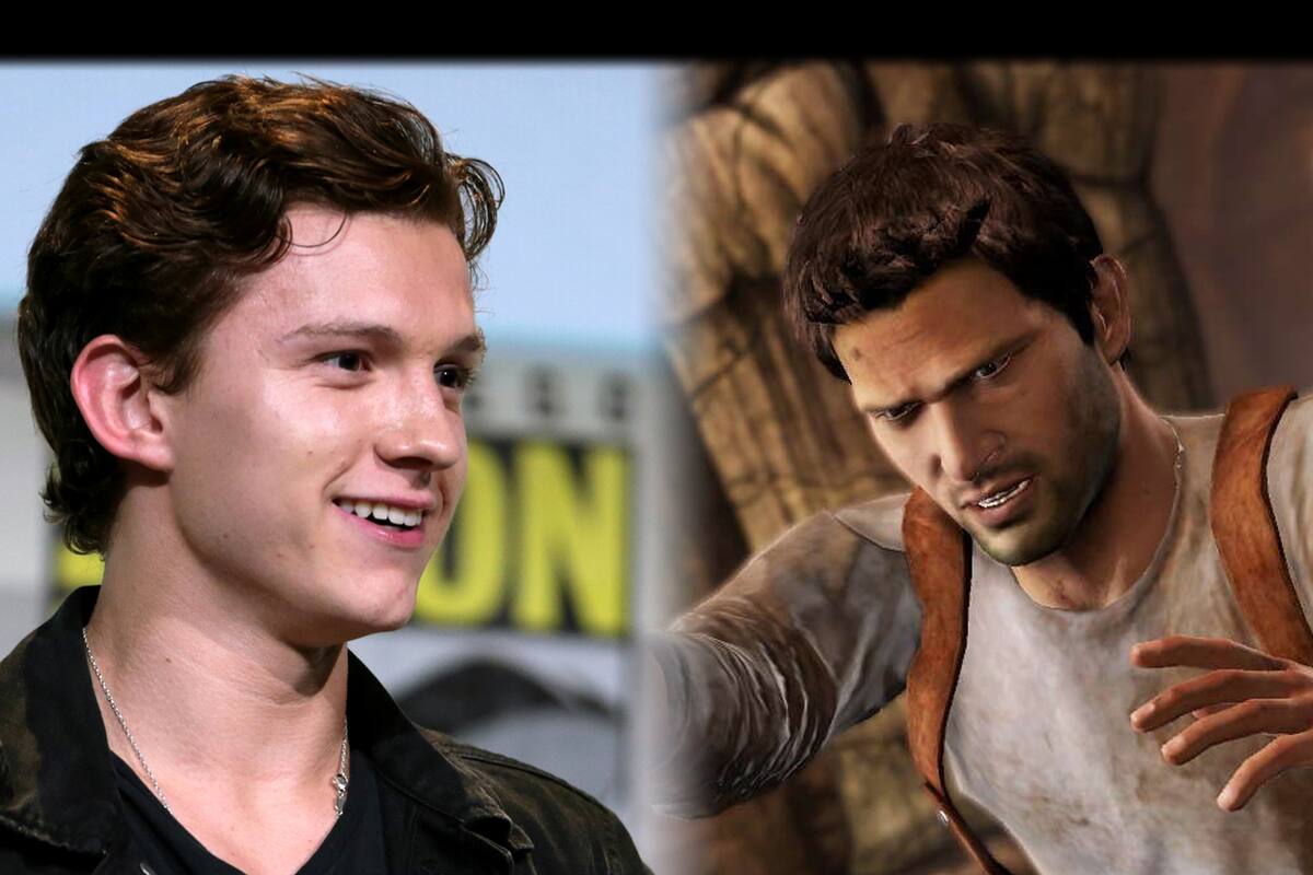 Así se ve Tom Holland como Nathan Drake en la película de Uncharted