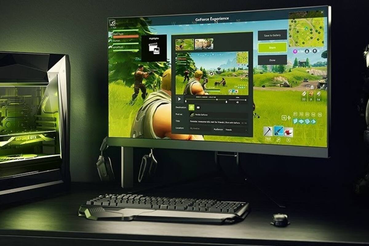 GeForce Experience introduce filtros para juegos y captura de video para Fortnite