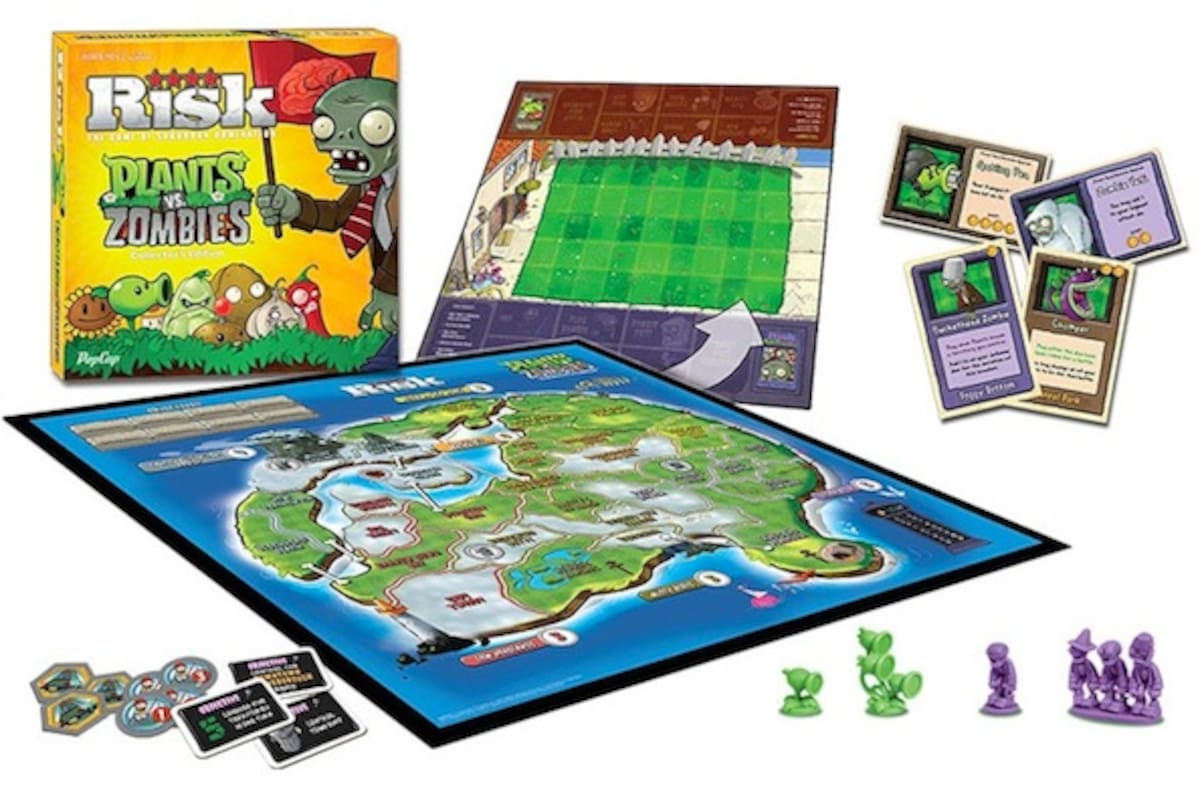 Plants vs Zombies: Juego de Mesa y Arcade en camino