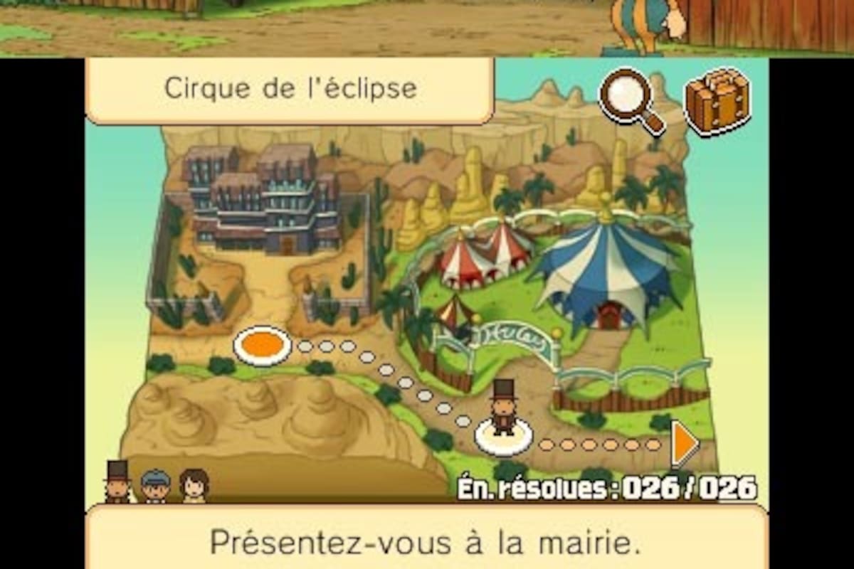 Professor Layton and the Mask of Miracle: El profesor entra en acción