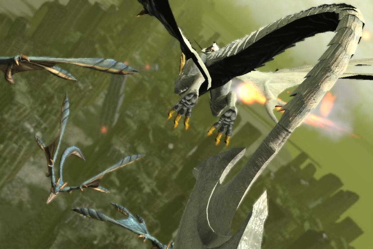 Drakengard 3: Combates aéreos