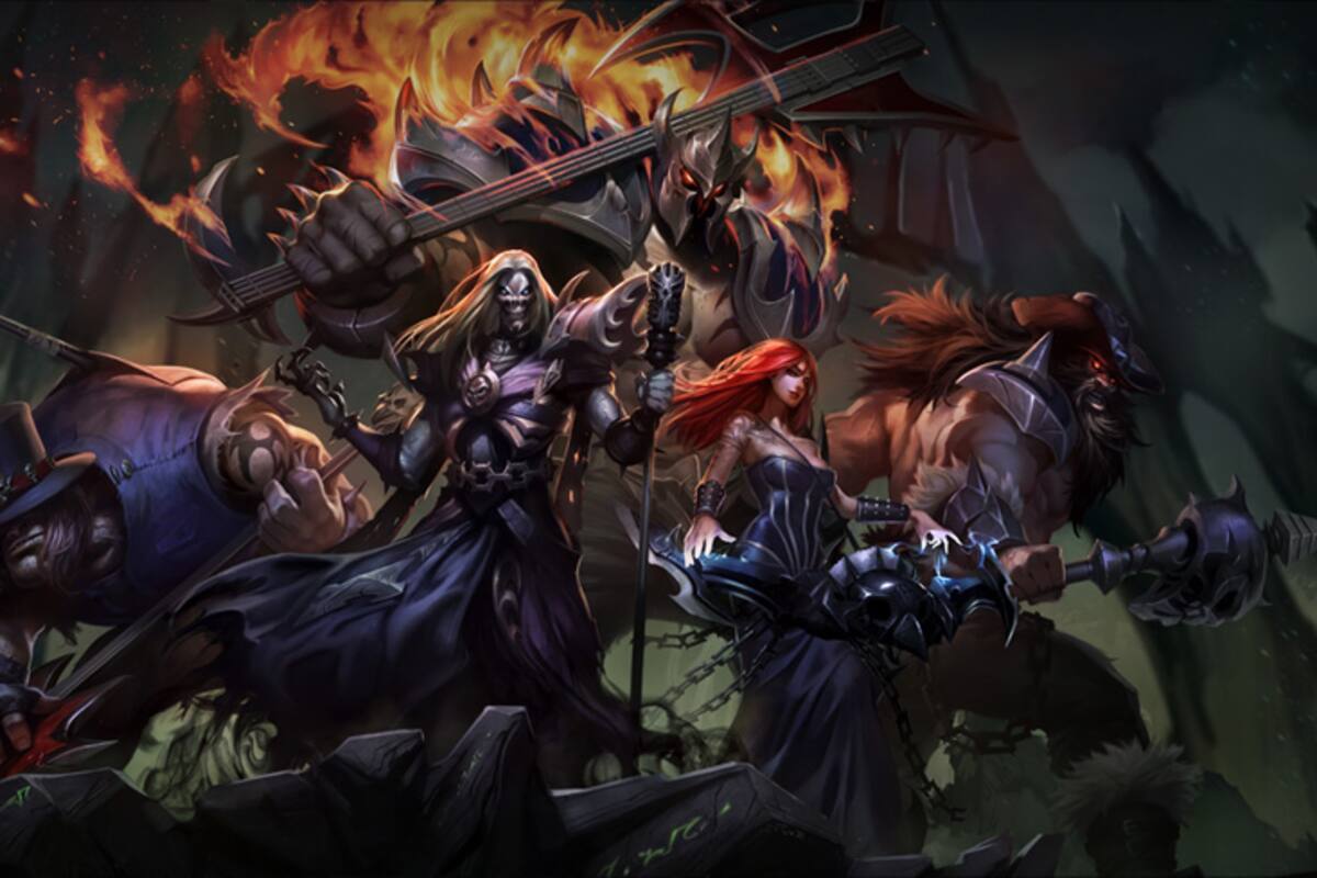 Banda ficticia Pentakill es un éxito en iTunes y ranking Billboard