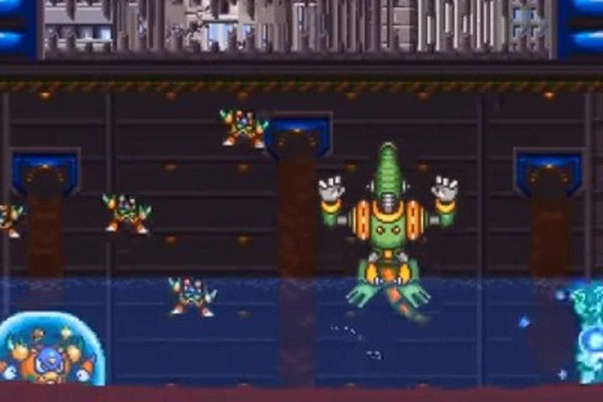 Este es el modo de desafíos de Mega Man X Legacy Collection