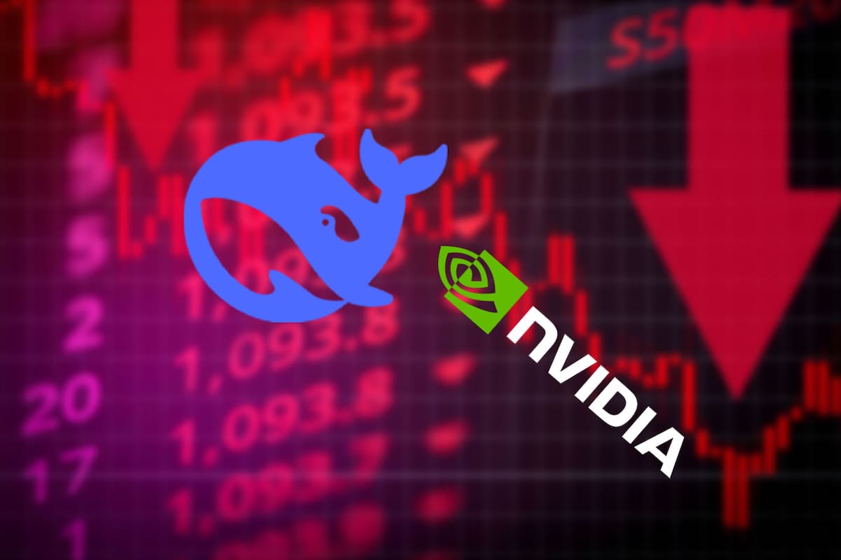 NVIDIA pierde más de $600 mil millones de dólares tras irrupción de DeepSeek, IA China que generó pánico en los mercados occidentales y dudas sobre el liderazgo de EUA en el sector