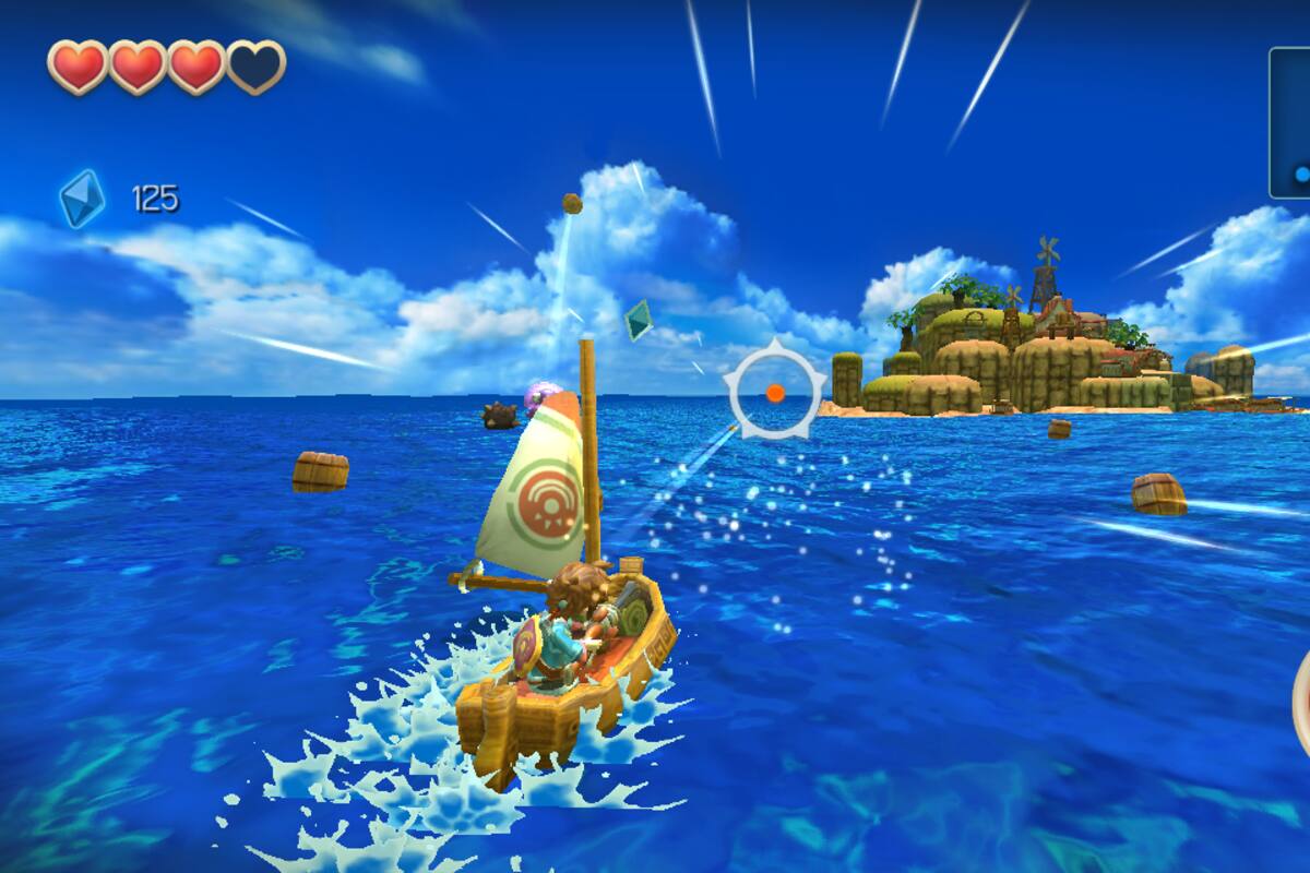 Oceanhorn: Monster of Uncharted Seas: Bajo el mar con buena música