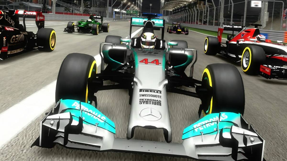 Observa a Lewis Hamilton correr por Hockenheimring