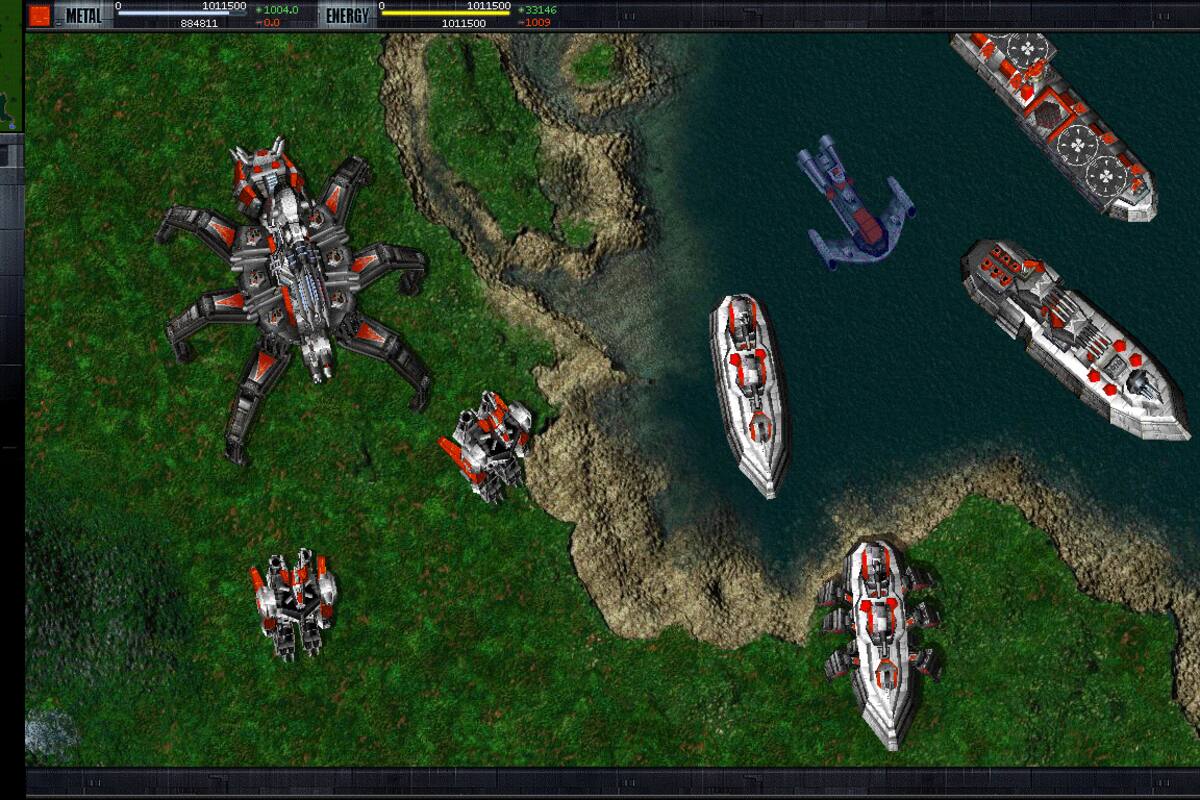Total Annihilation debuta en Steam y GOG