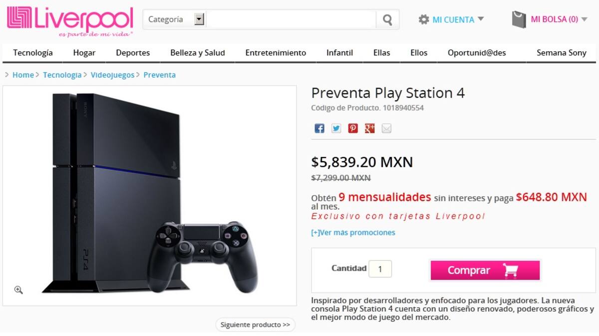 Oferta de preventa lo pone casi al mismo precio que un PS3