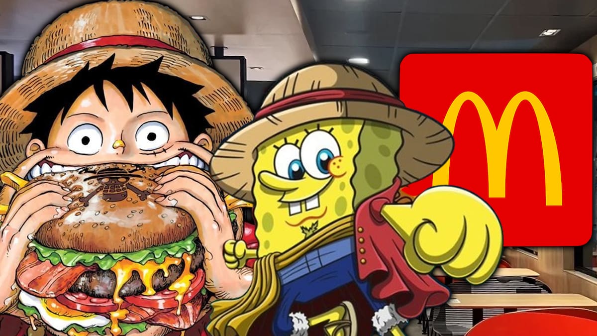 One Piece y Bob Esponja McDonald's