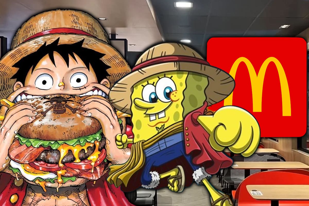 One Piece y Bob Esponja tendrán un inesperado crossover con McDonald’s, y los fans de México y otros países podrán conseguir 12 juguetes exclusivos