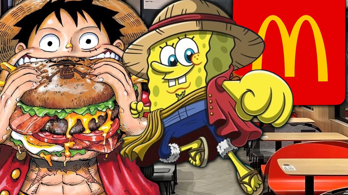 One Piece y Bob Esponja McDonald's