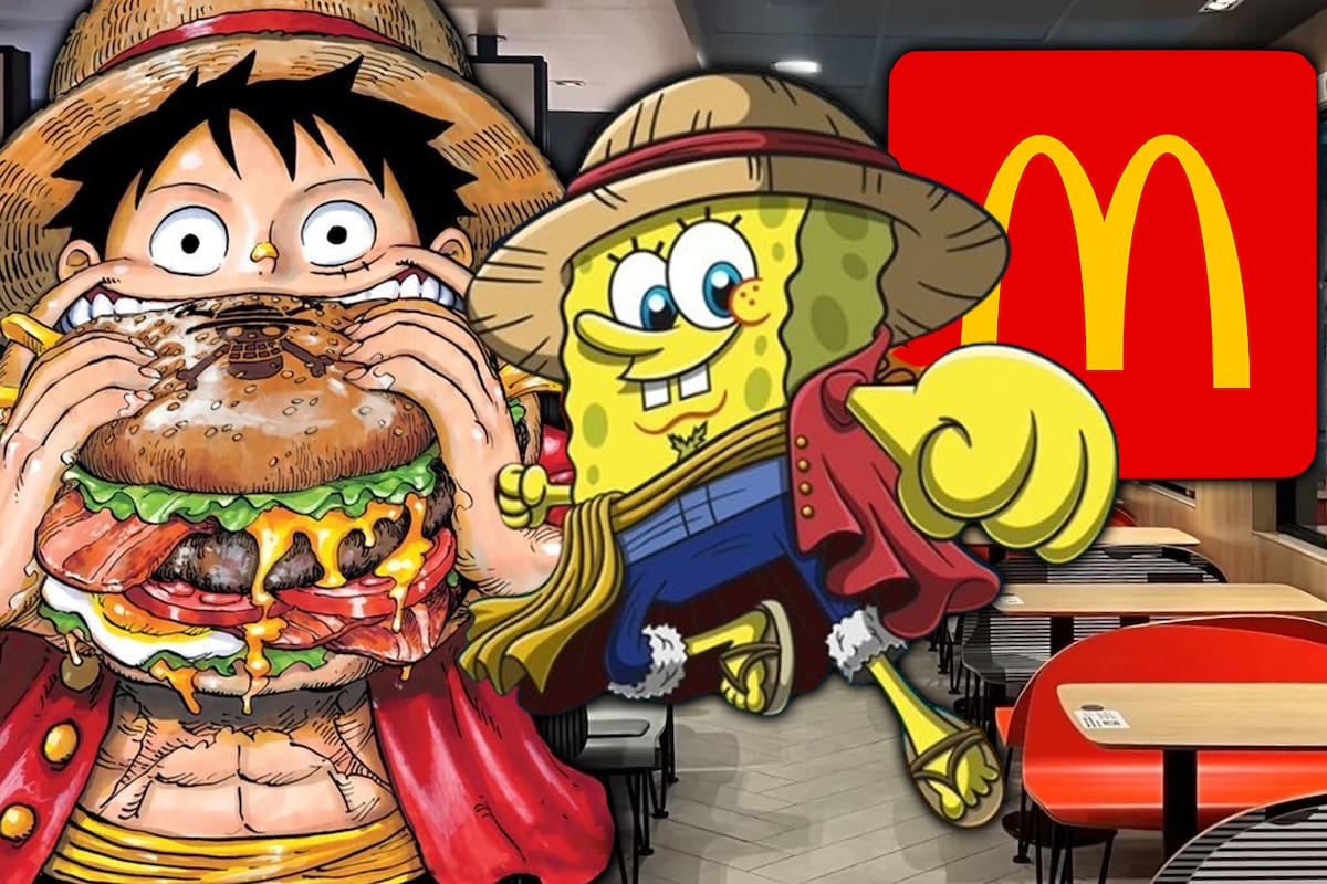 One Piece and SpongeBob SquarePants Team Up for Unexpected McDonald’s Crossover, Offering 12 Exclusive Toys to Fans in Mexico and Beyond