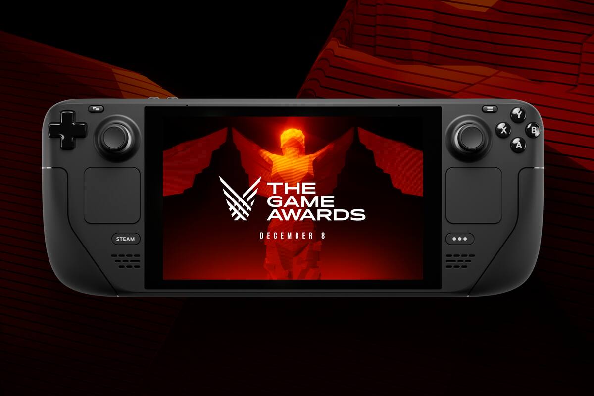 Valve's Steam Deck Giveaway during The Game Awards is experiencing errors
