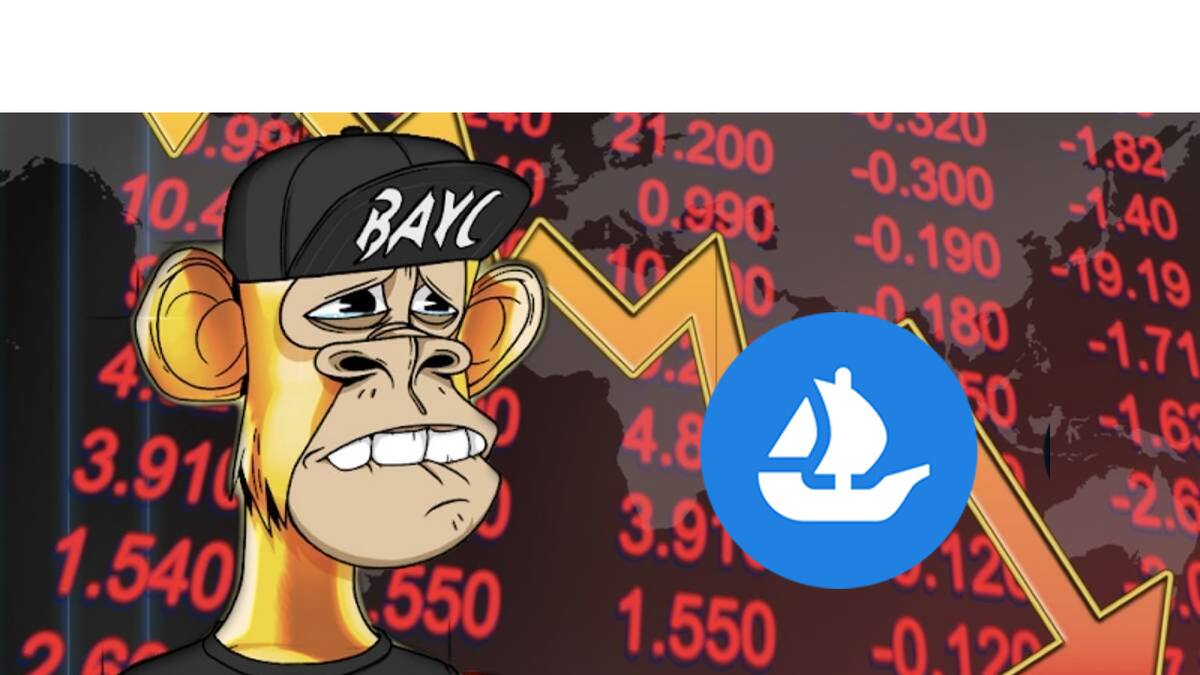 OpenSea sufre ante la caída de las criptomonedas y los tokens no fungibles