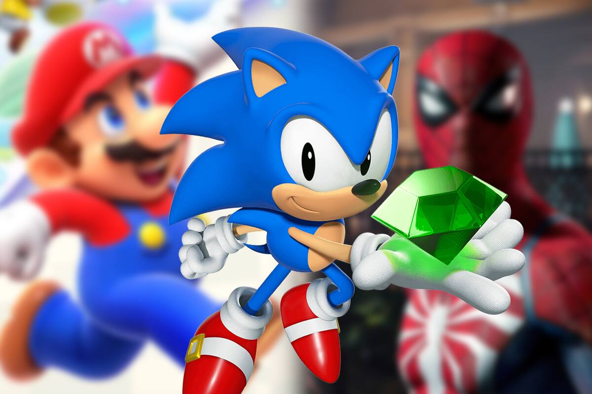 Sonic Superstars perdió ante Super Mario Bros. Wonder y Marvel’s Spider-Man 2